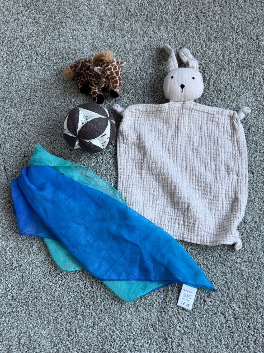 4 Toys for early sensory development for birth - 24 mo